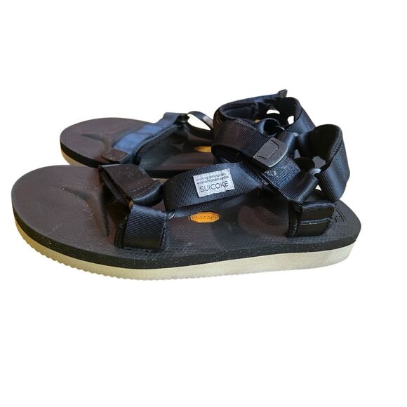 Men’s black Suicoke Depa-v2 sandals sz 11 main image 4